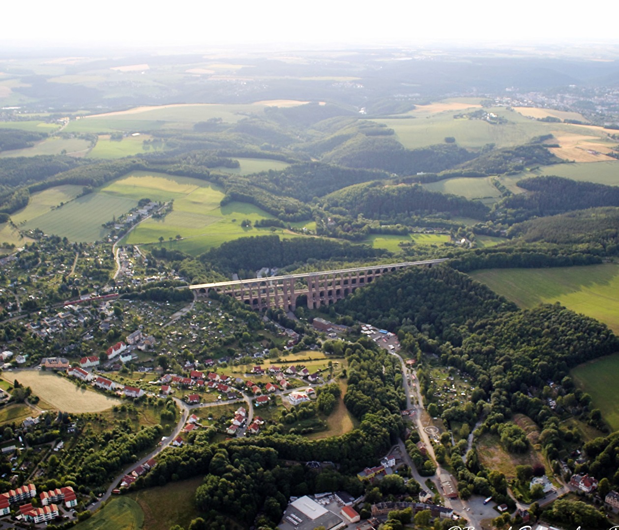 Göltzschtal mit Brücke