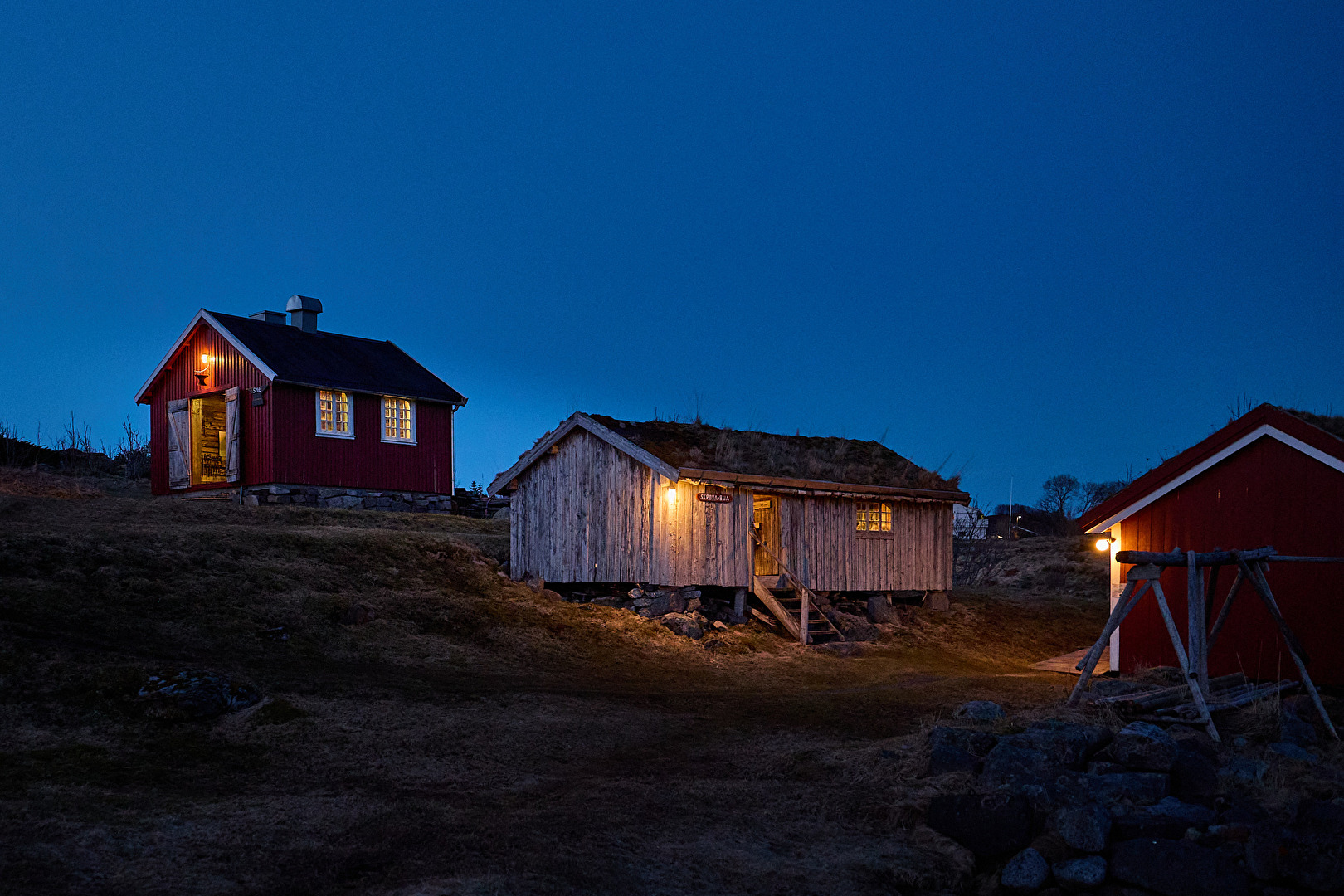 Lofoten Fischerdorf