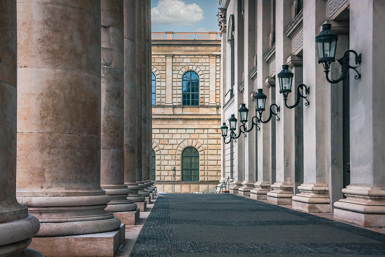 Coronapause an der Oper in München