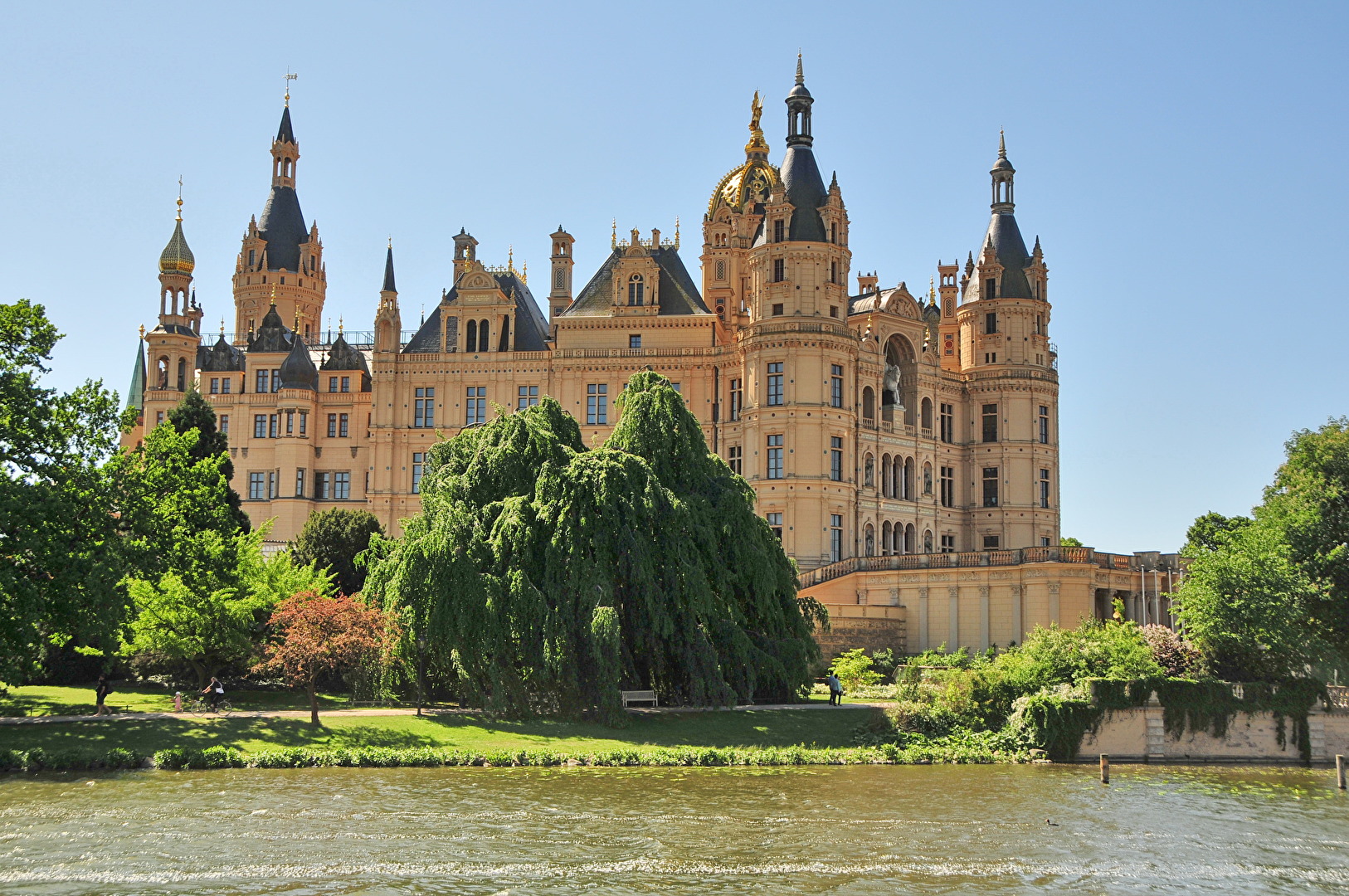 Das Schloß in Schwerin