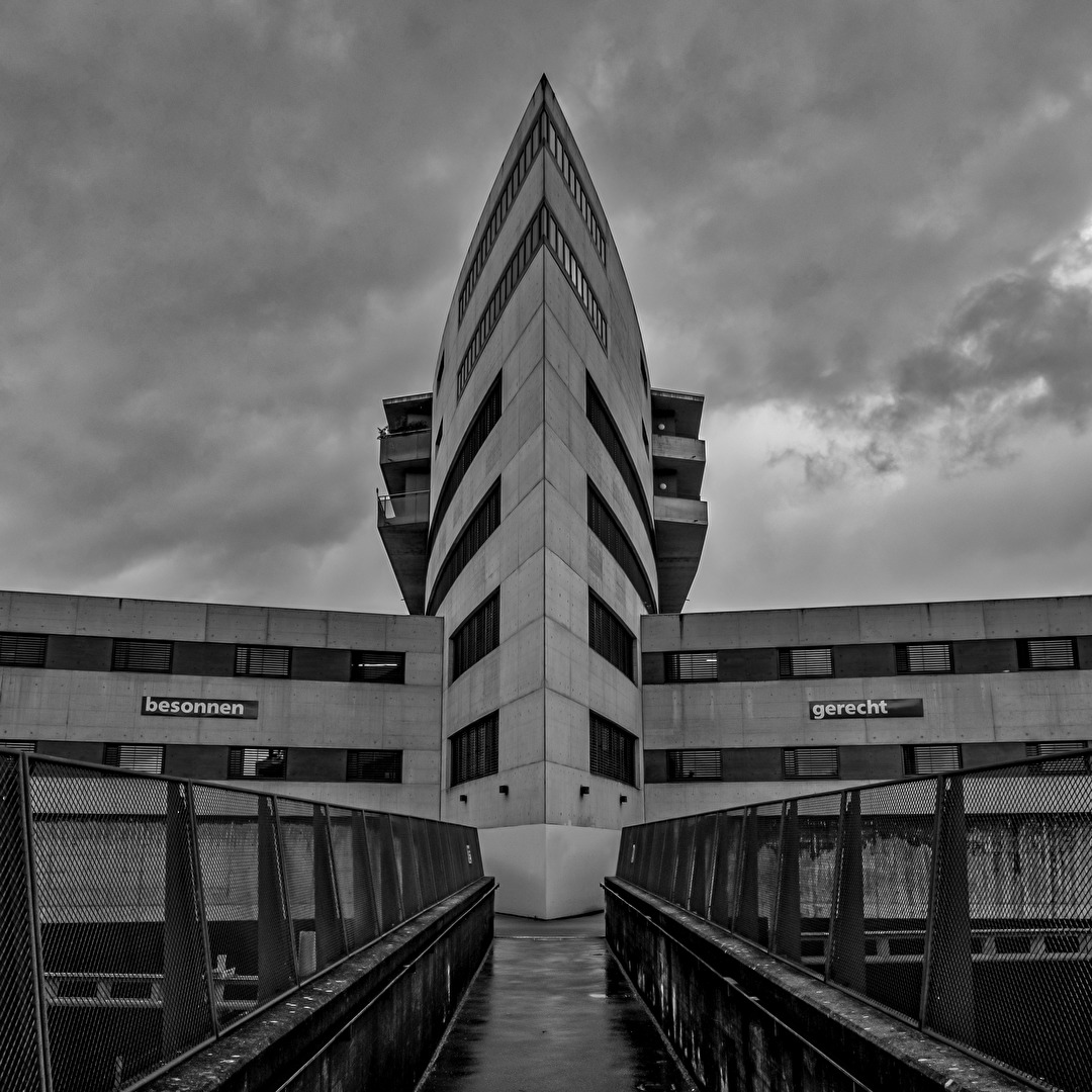 Gebäude am Aarauer Bahnhof ( Schweiz )