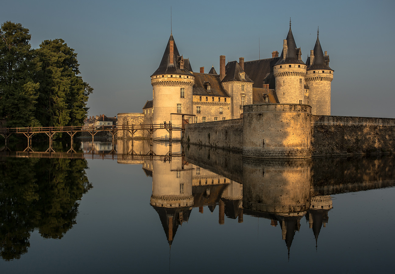 Sully-sur-Loire am Morgen