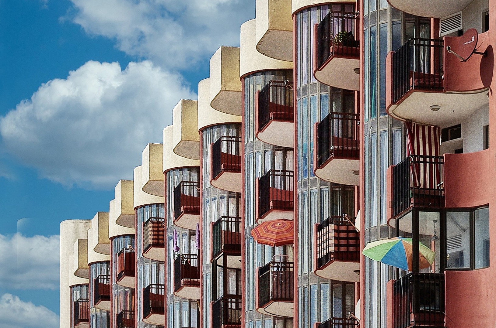 Urlaub in der Bettenburg