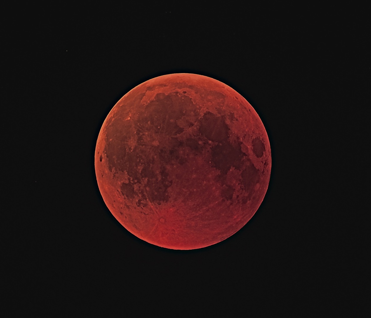 Mond Mondfinsternis 2018