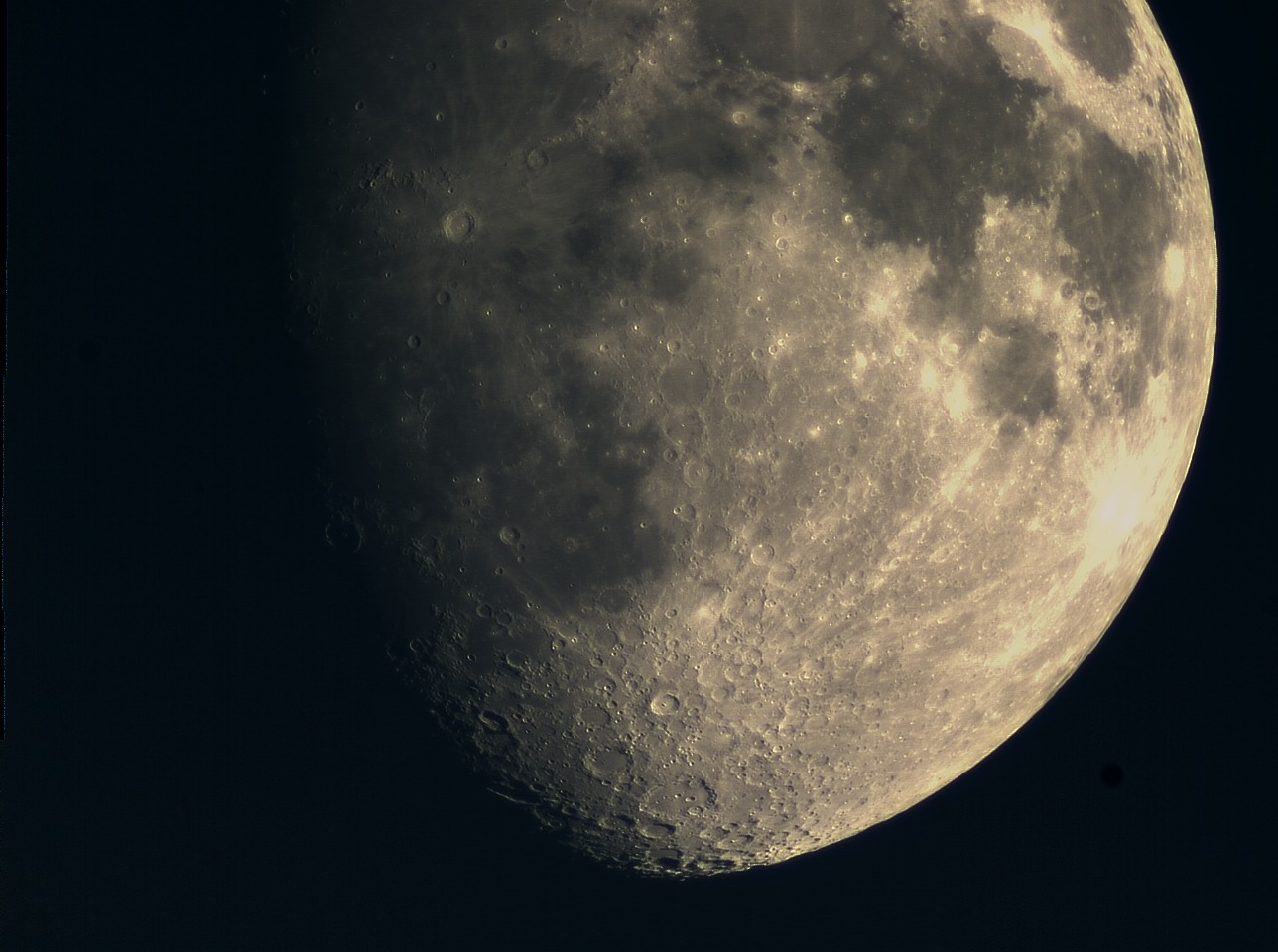 Mond Kraterlandschaft