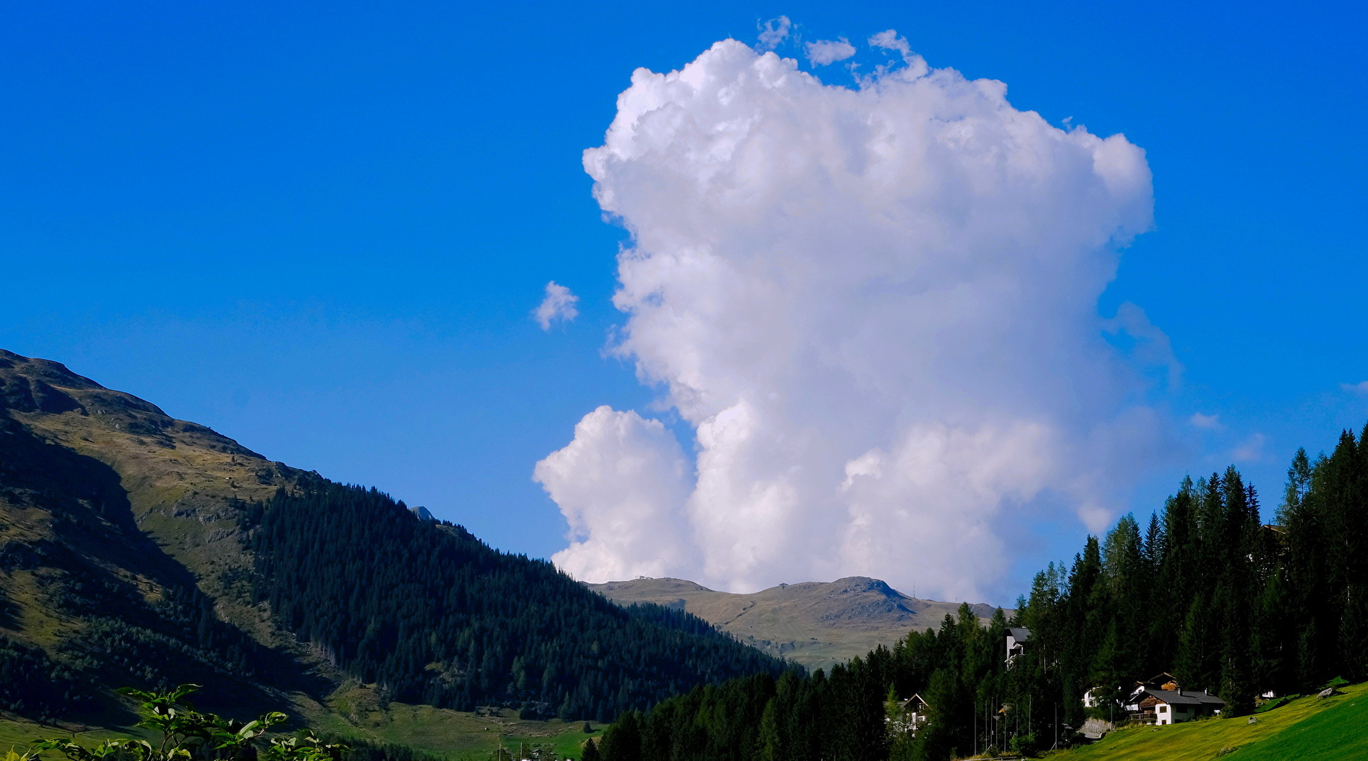 Wolkenturm über dem Prättigau
