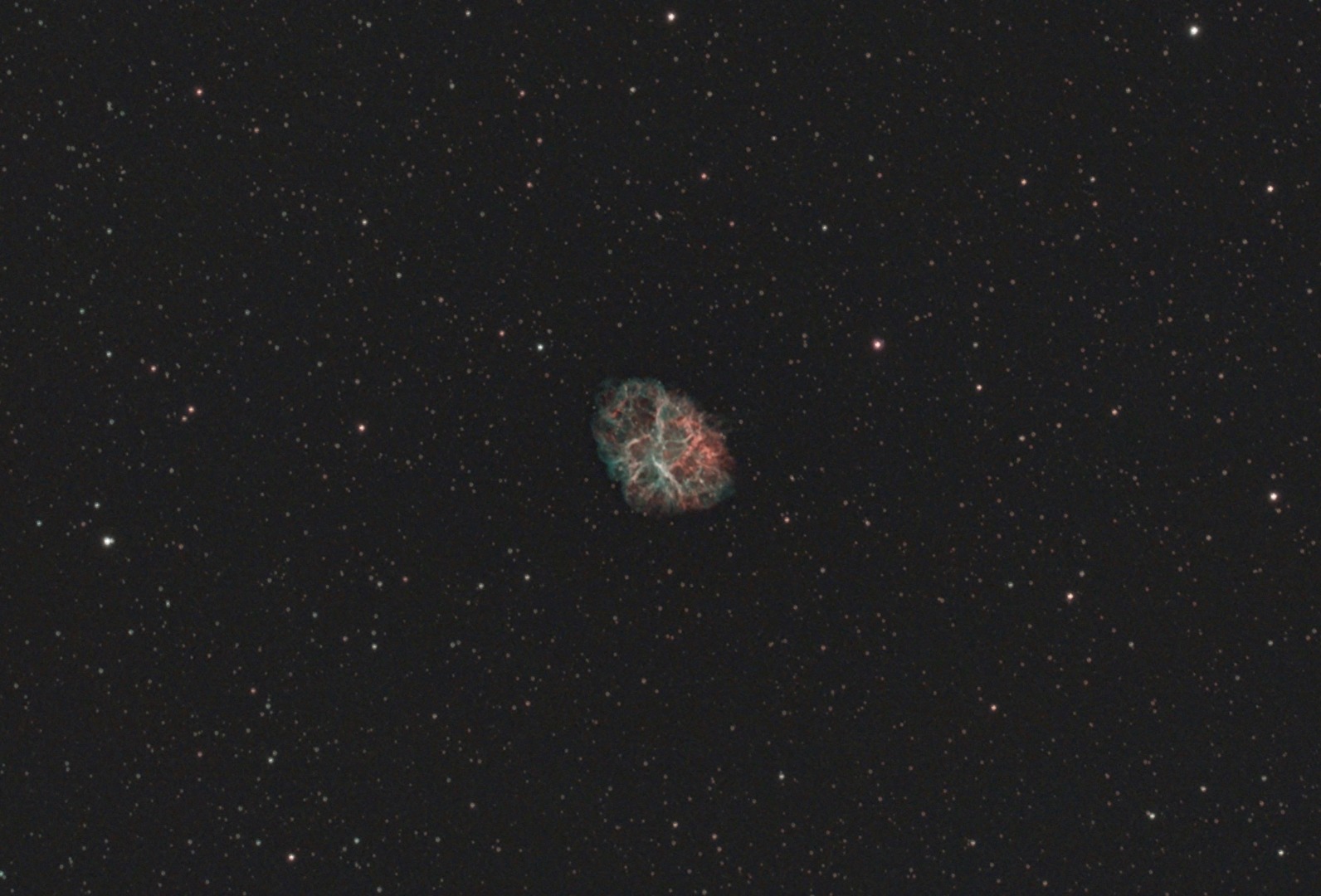 Crab Nebula M1 im Sternbild Taurus