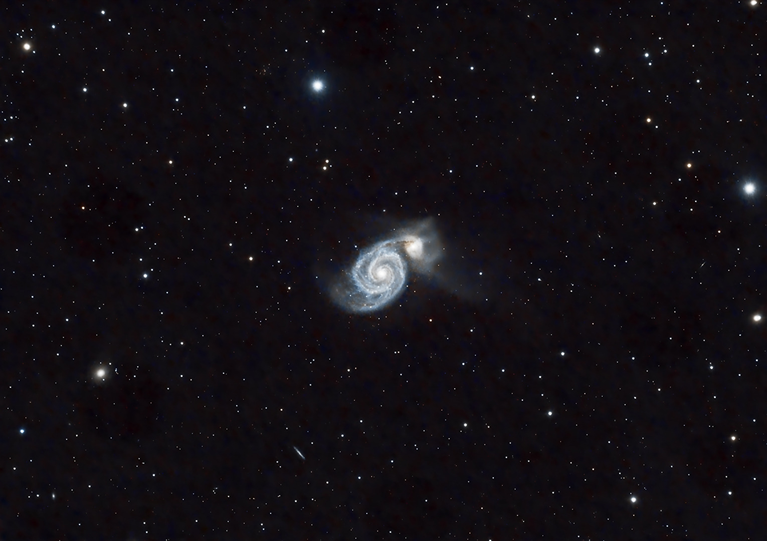M51 Whirpool Galaxie
