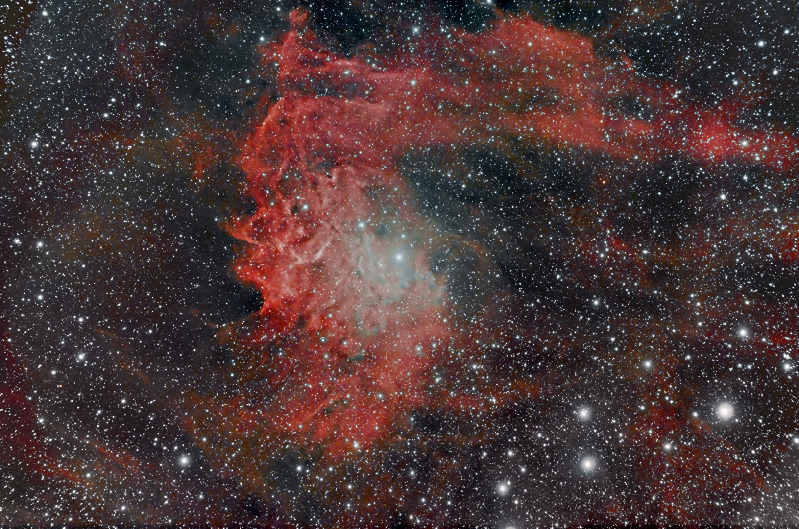 IC405 Flamingstar Nebula