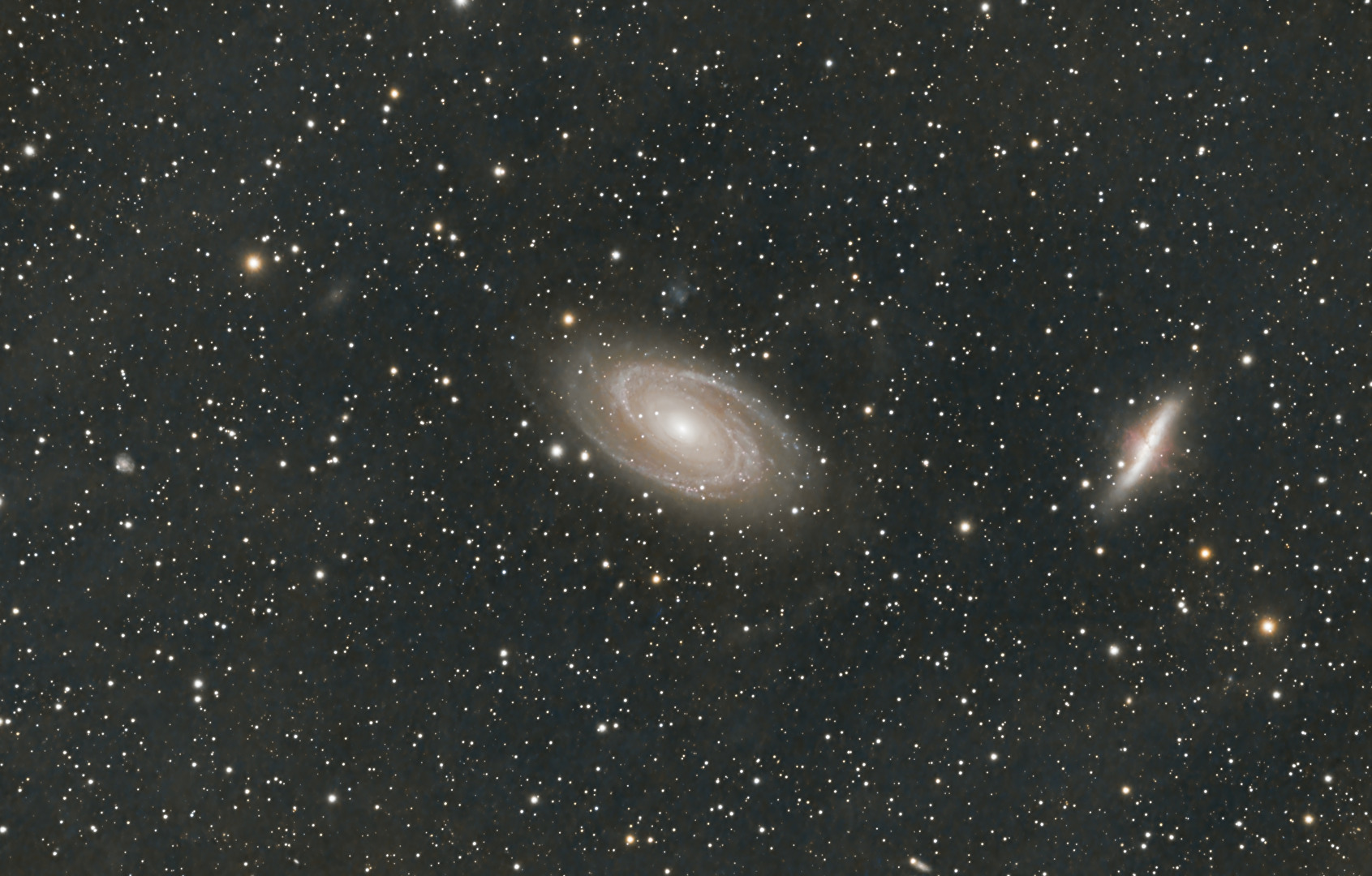 M81 & M82 Bodes Galaxien