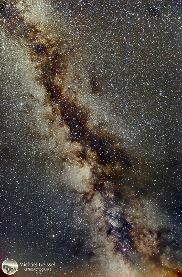 Weltraum  Das Zentrum unserer Milchstrasse