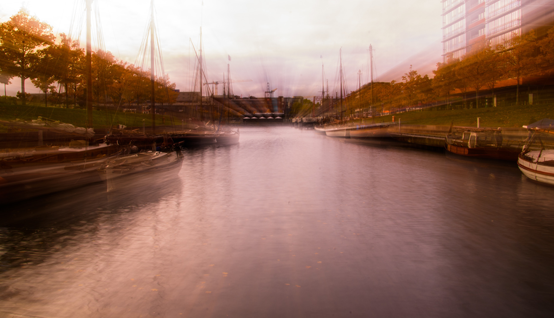 Kieler Hafen im Herbst mal anders