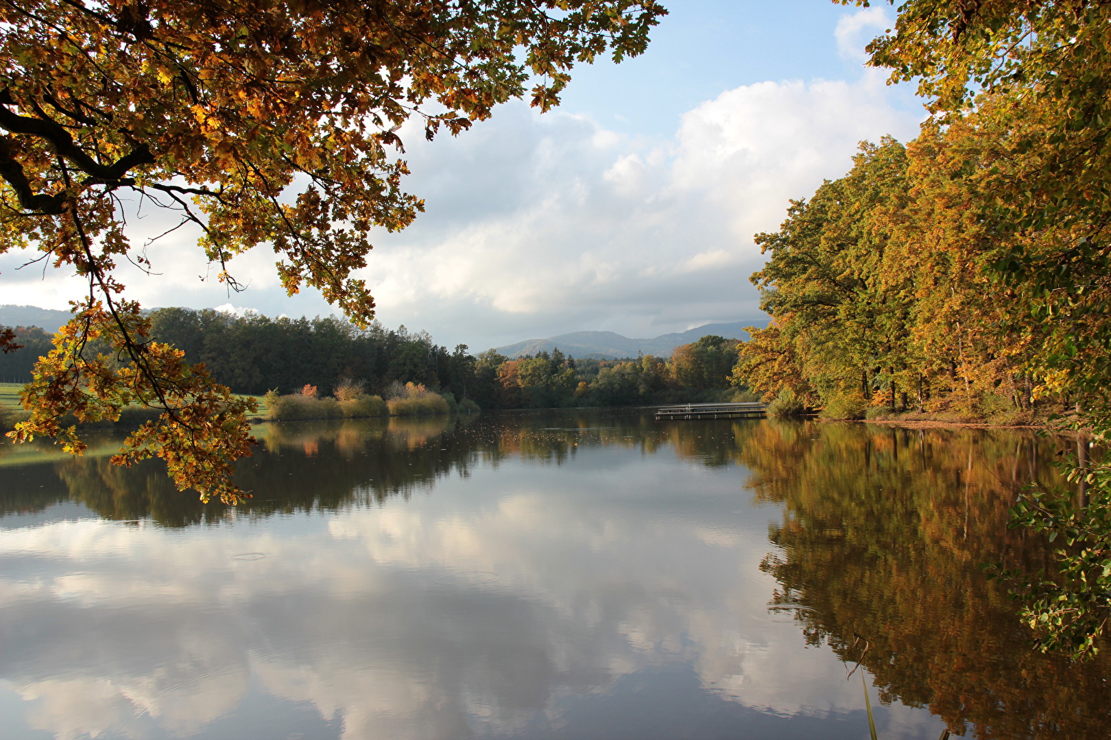 Spiegelung im See!!