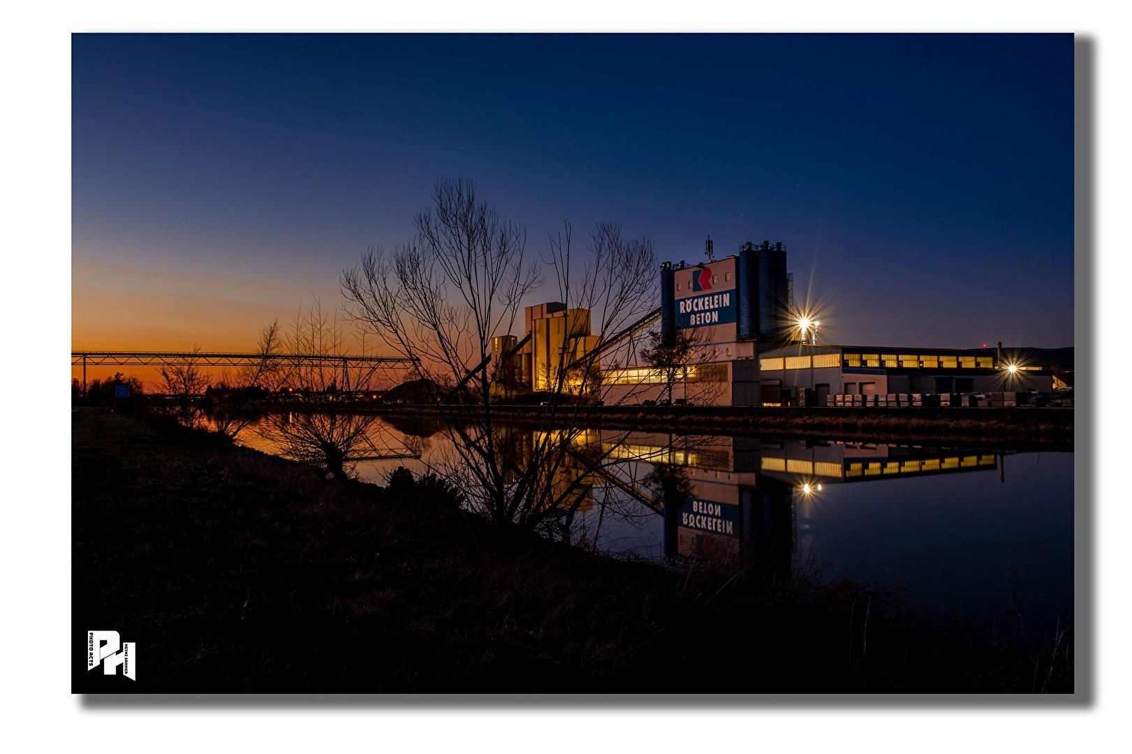 Abends am Kanal