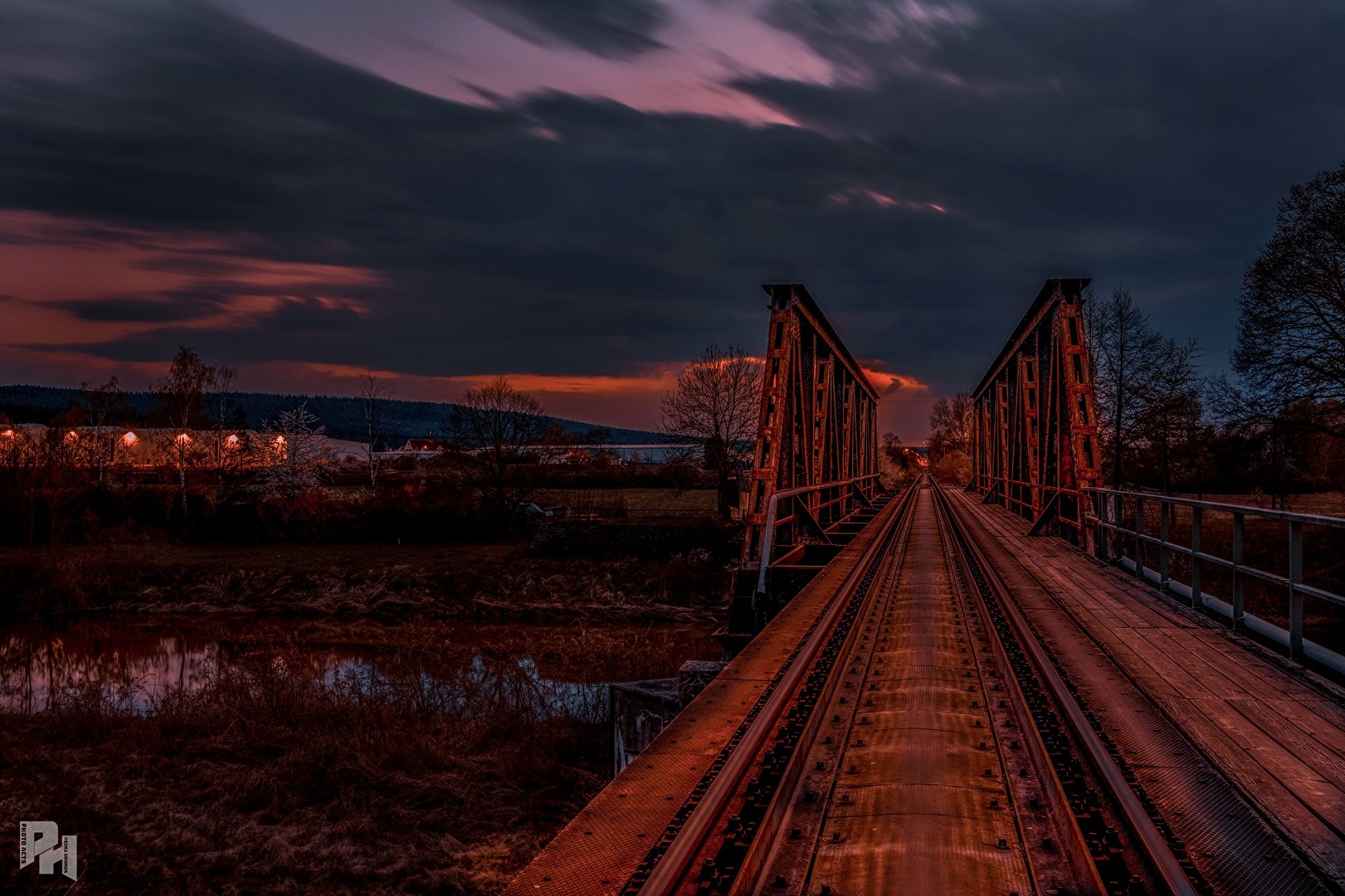 Eisenbahnbrücke bei Pettstadt