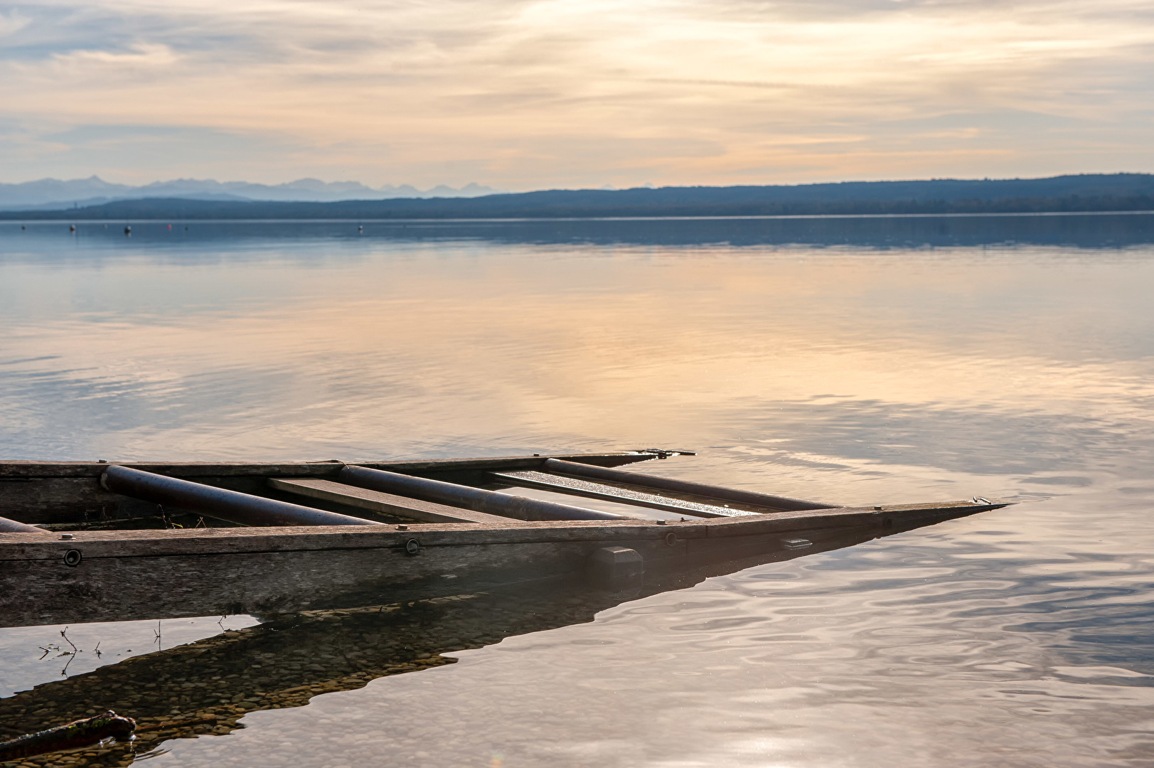 Abendstimmung am Ammersee