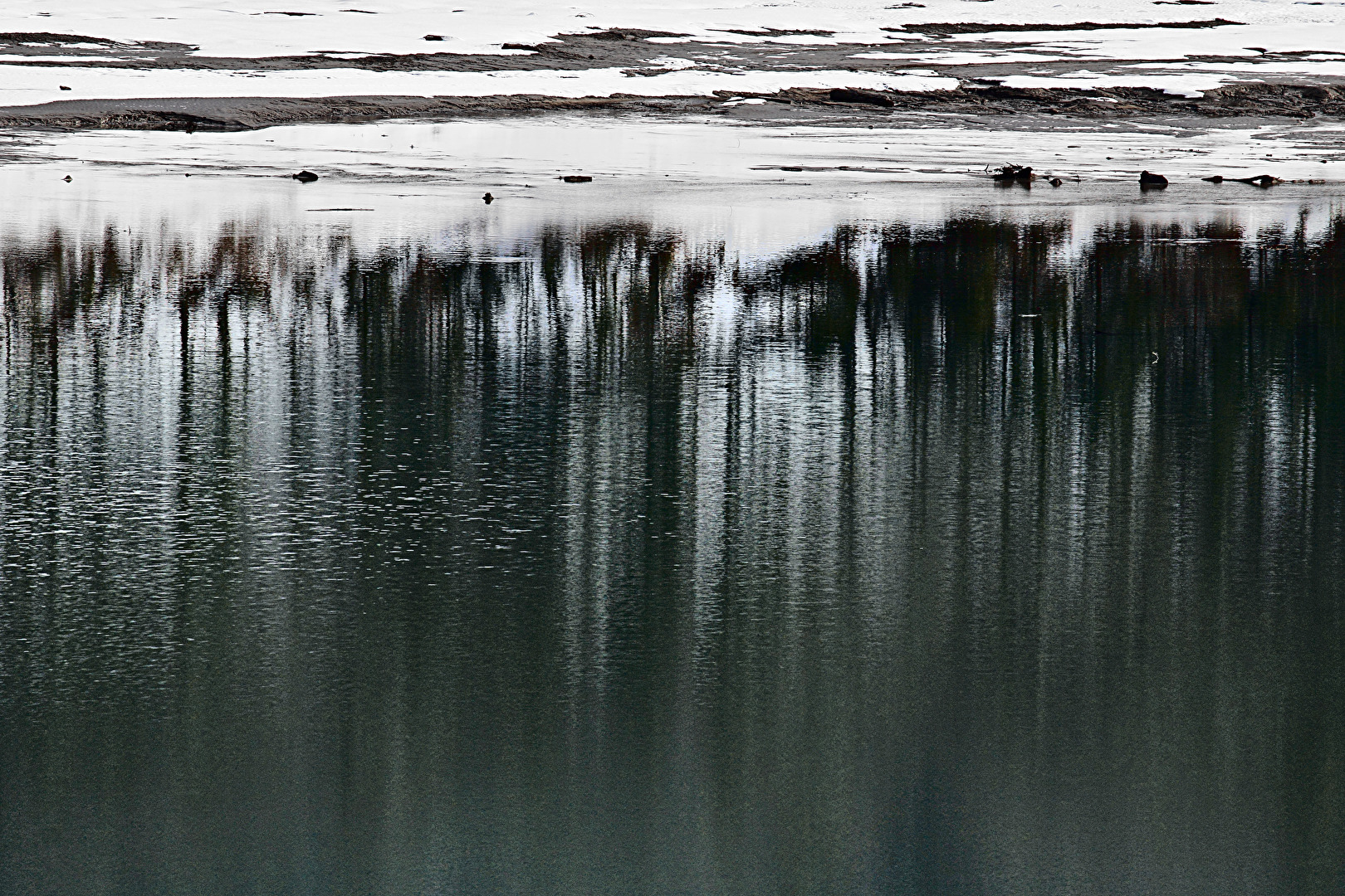 der kleine Salzsee...