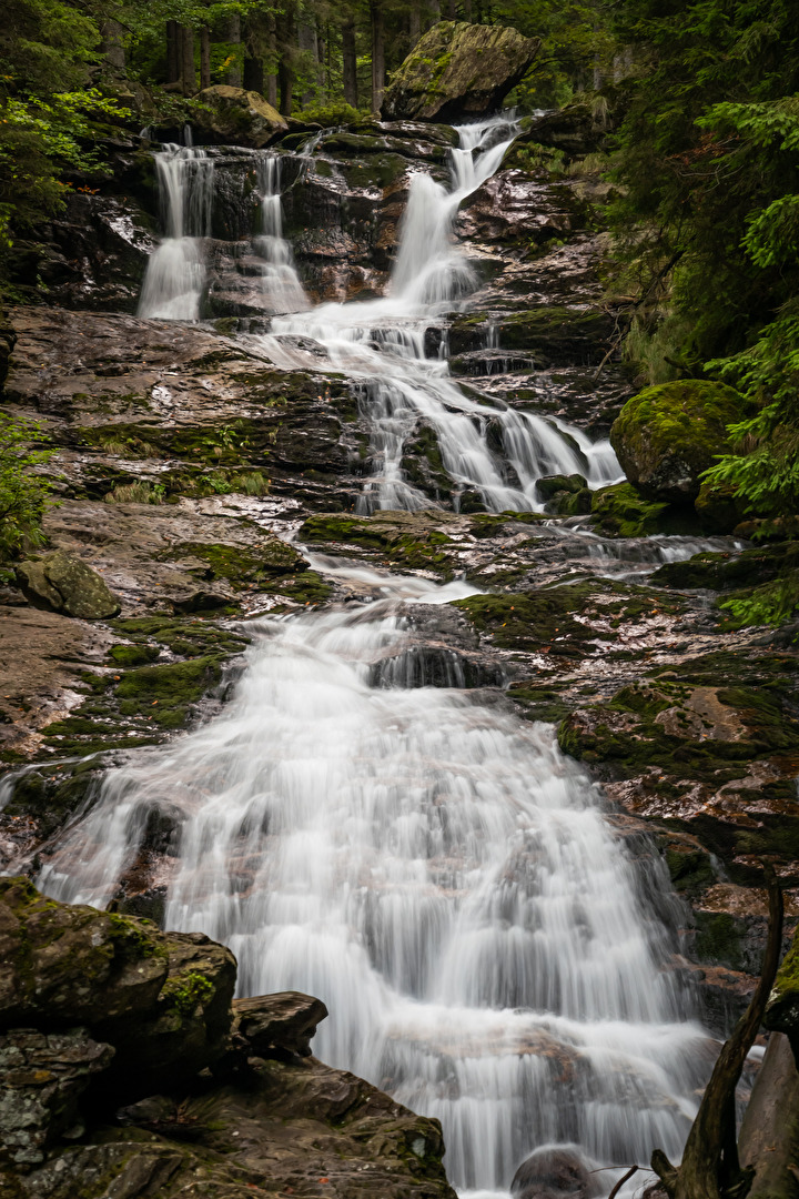 Rißloch Wasserfall bayrischer Wald