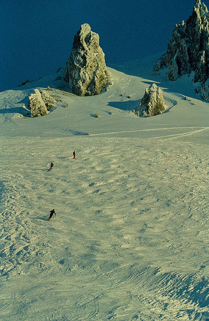 SCHINDLERHÄNGE IM ARBERGGEBIET, VON DER ULMERHÜTTE AUS GESEHEN!