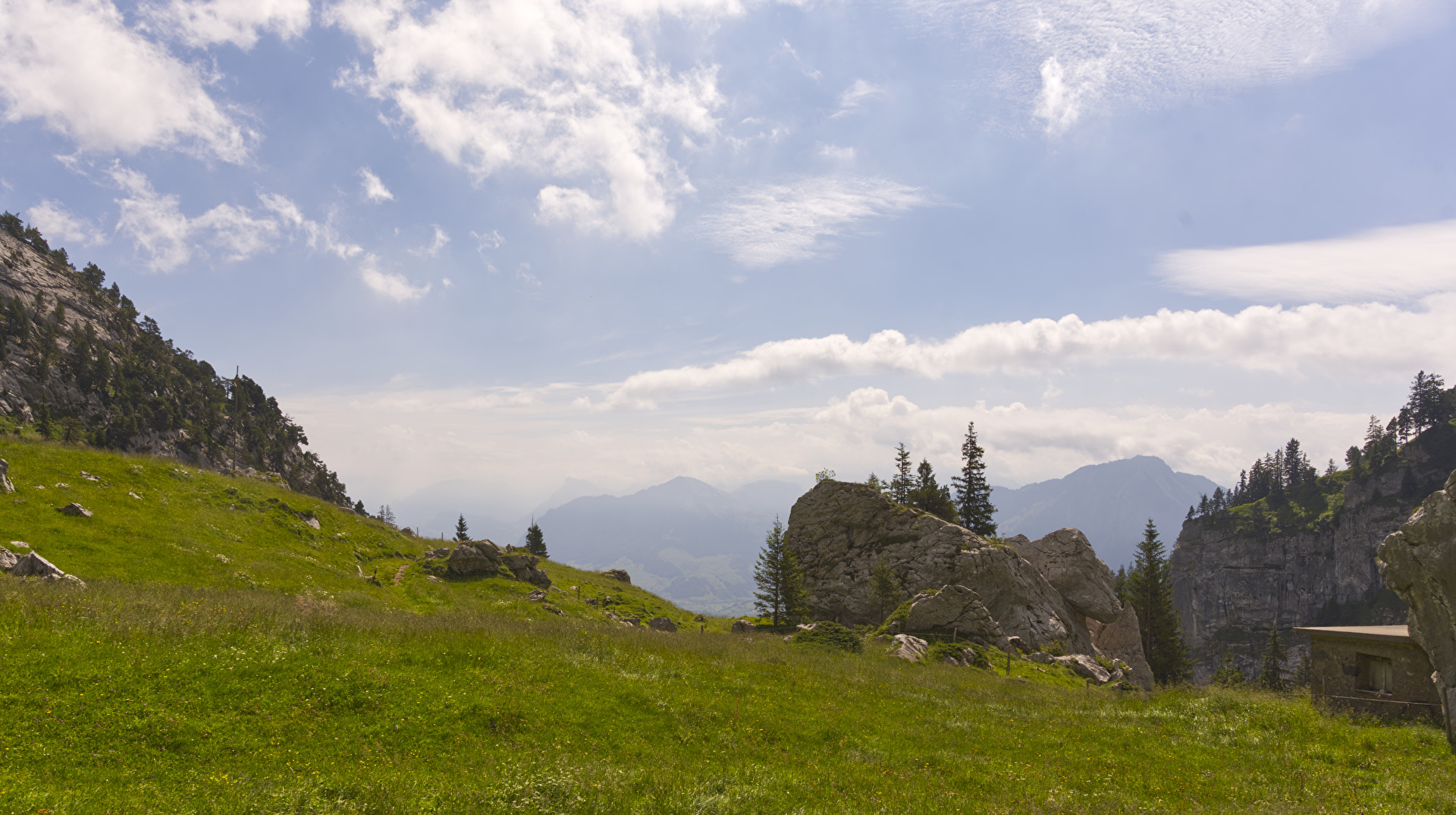 Südseite vom Pilatus in Luzern Schweiz