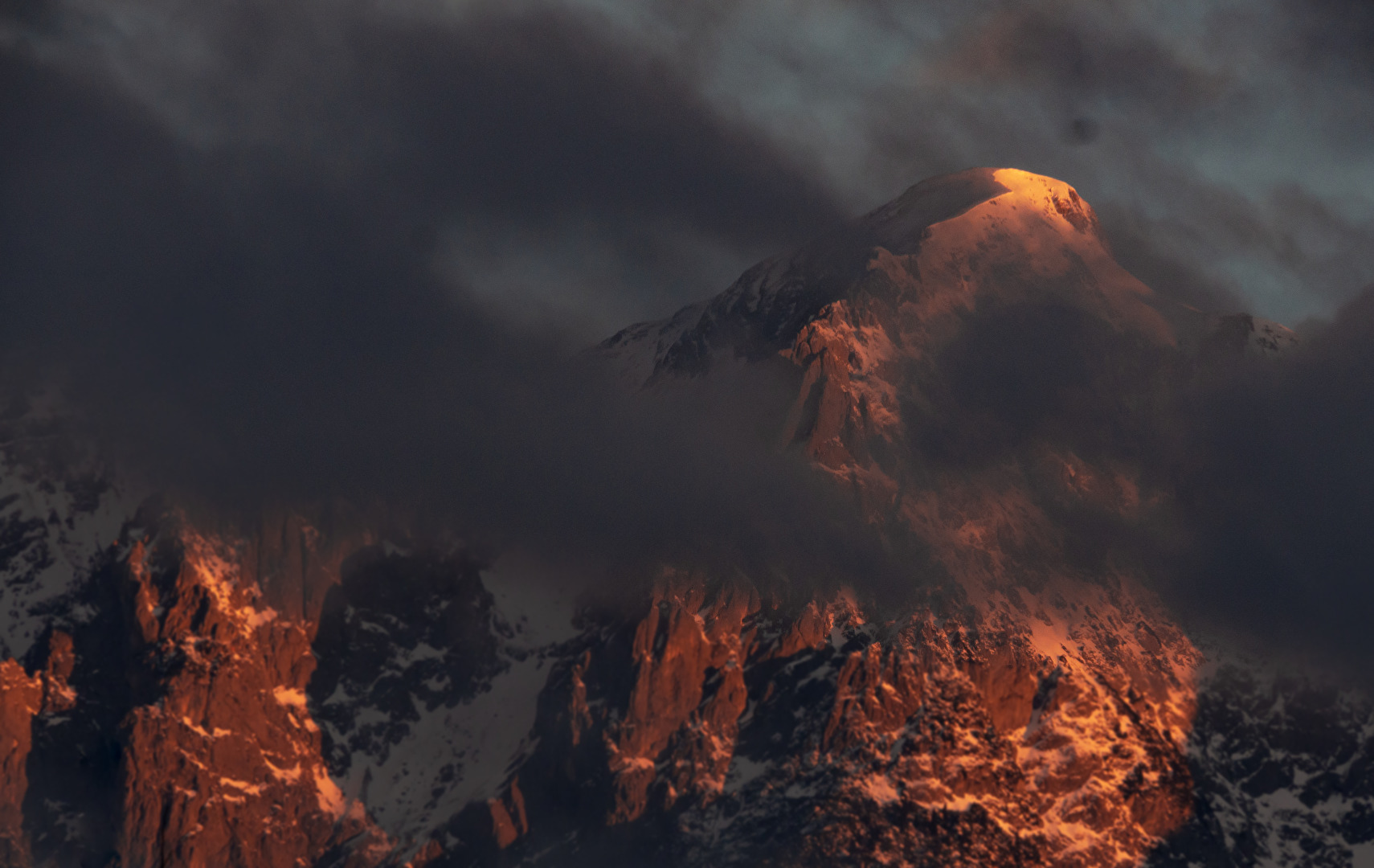 Tennengebirge im Morgenlicht