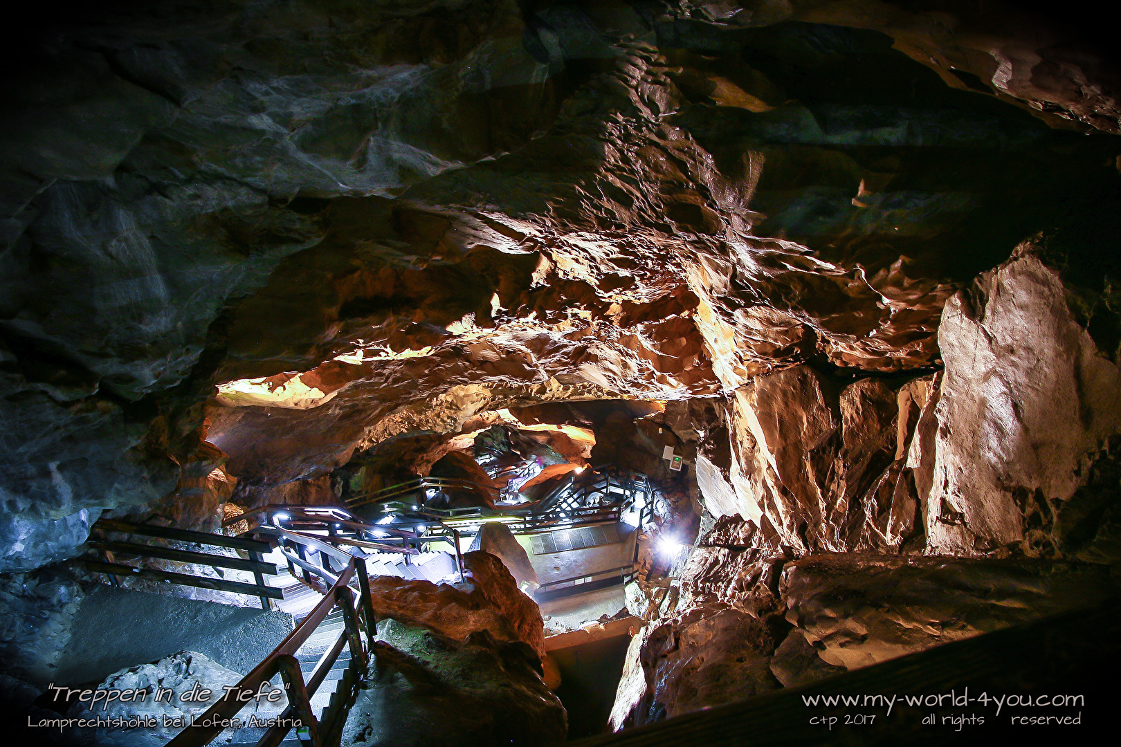 Die Lamprechtshöhle bei Lofer