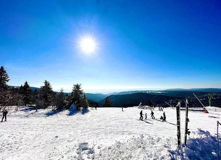 Gegeblicht am Keilberg auf 1150 meter Höhe