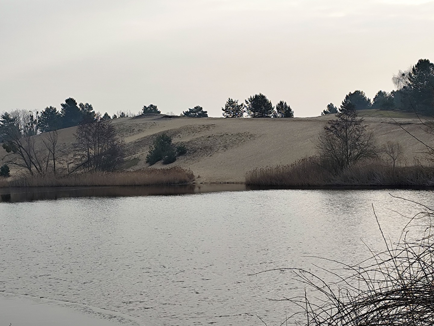 eine Wanderdüne
