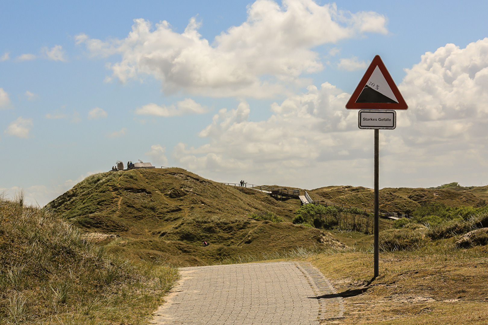 In den Dünen von Norderney