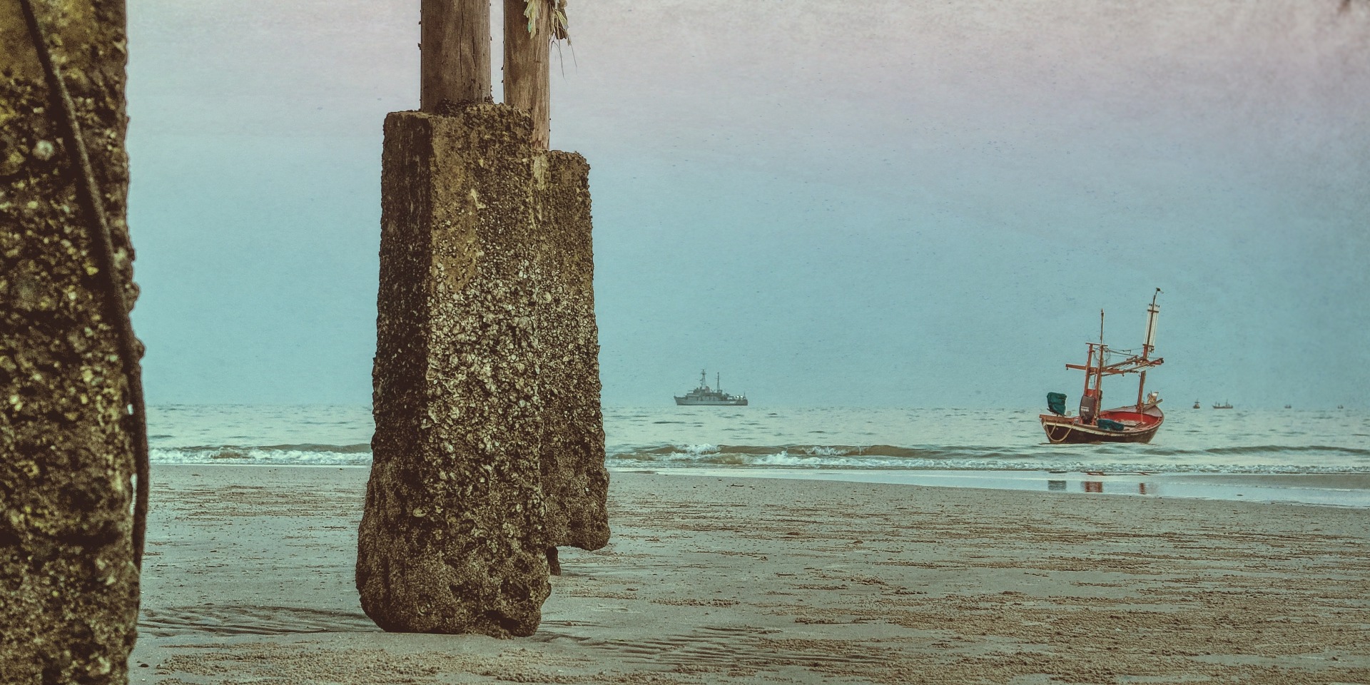 Abenddämmerung in Hua Hin