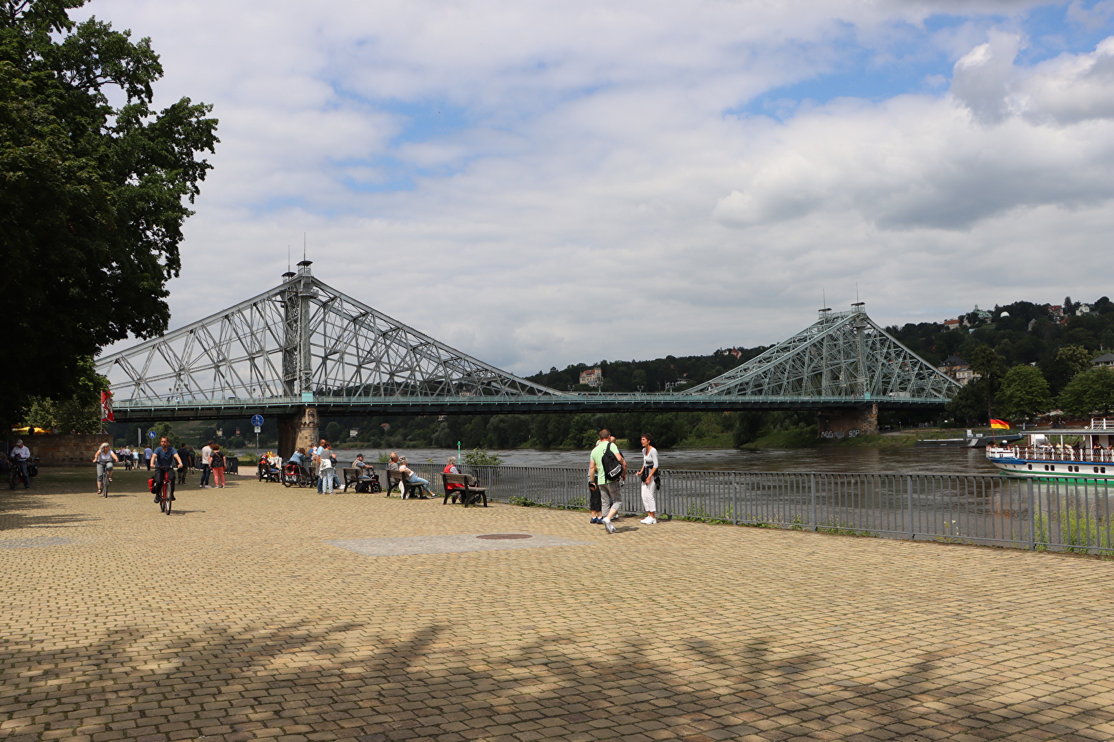 Das Blaue Wunder in Dresden