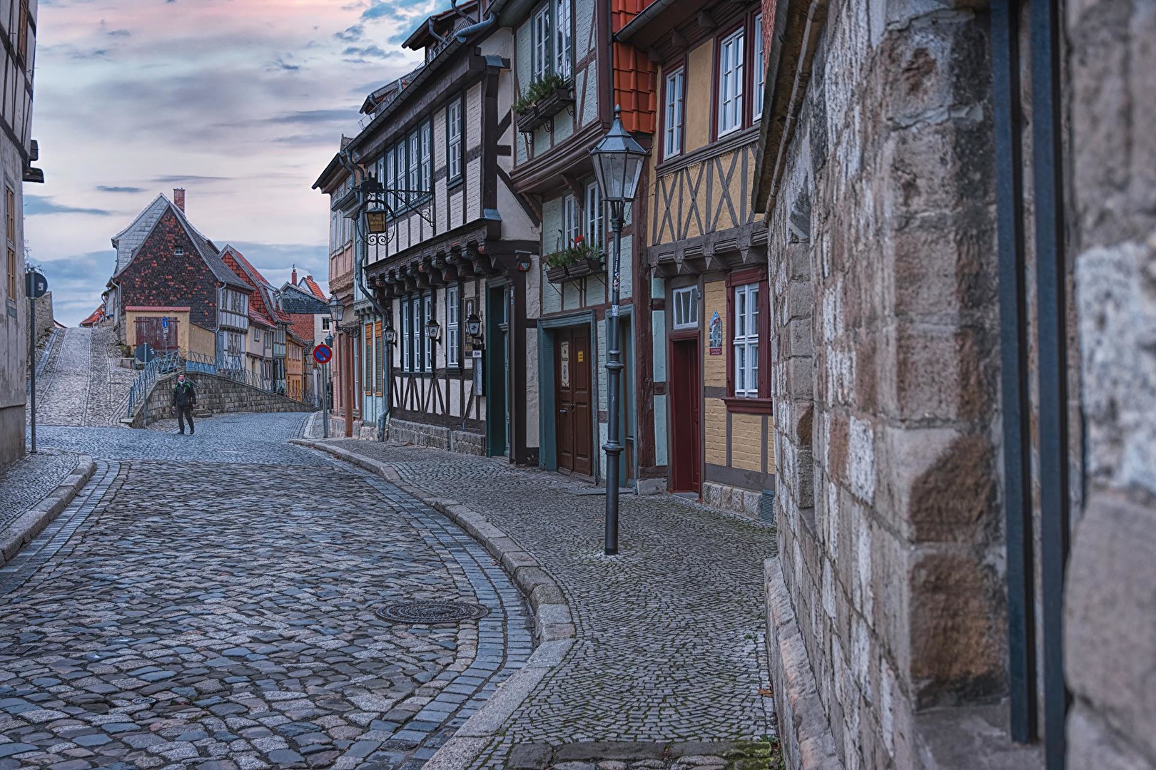 Morgens in Quedlinburg