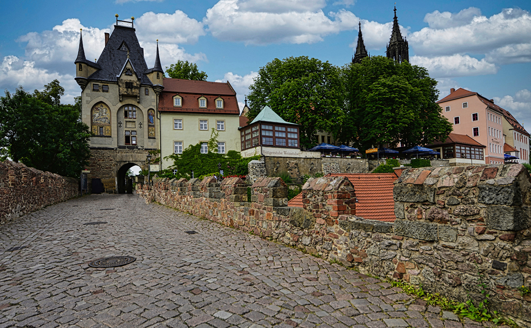 Aufgang zur Meissner Burg