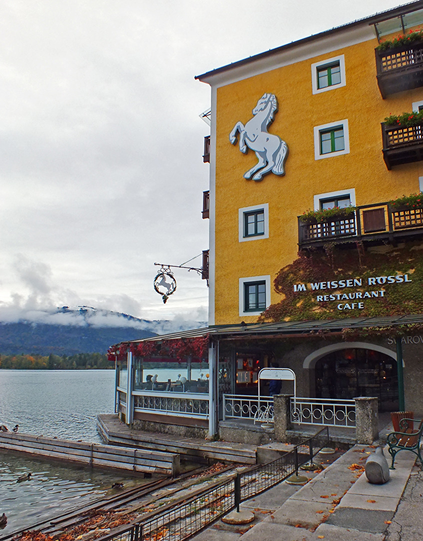 Hotel und Restaurant "Weißes Rössl", St. Wolfgang am Wolfgangsee