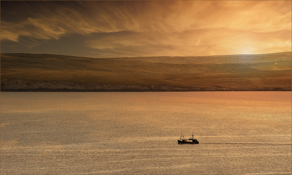 Shetland sunset