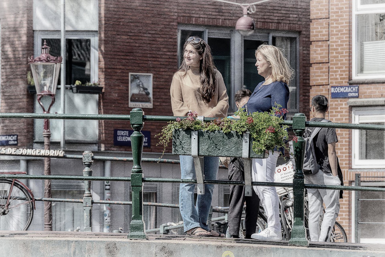 In den Straßen von Amsterdam