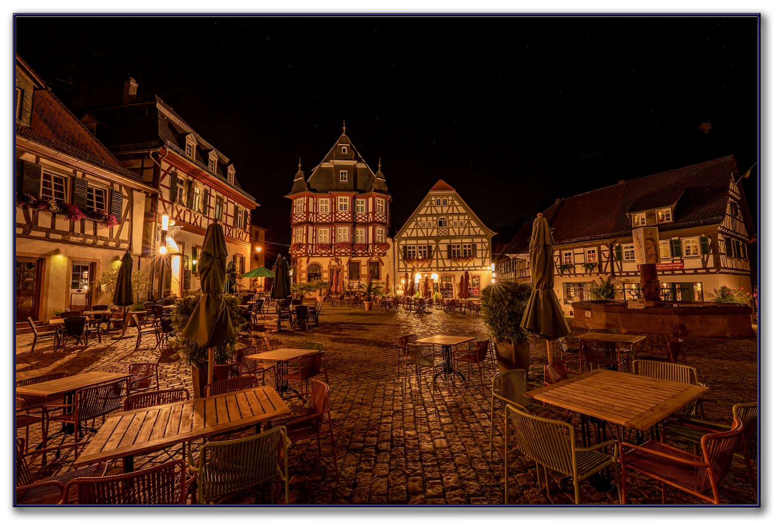 Marktplatz von Heppenheim