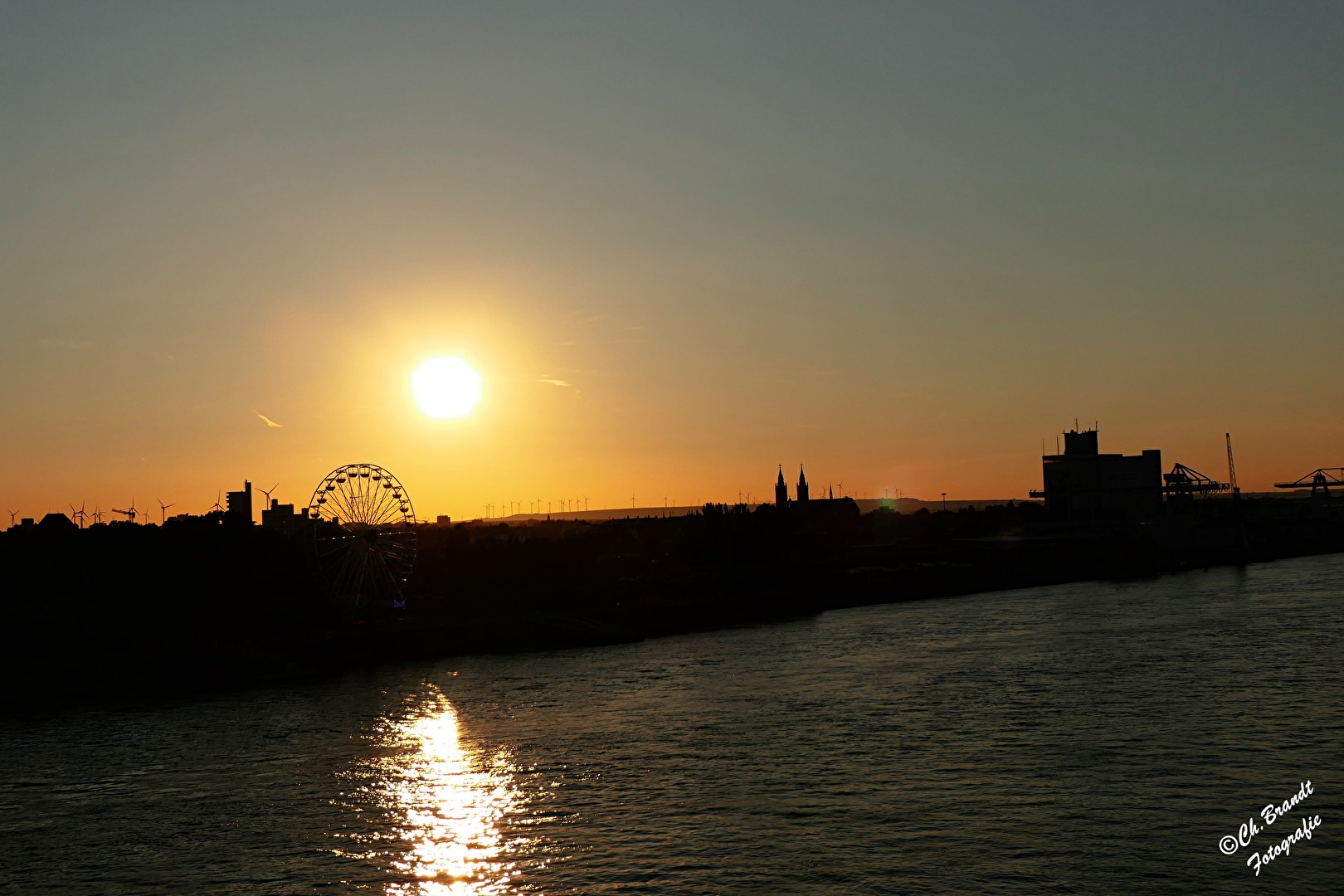 Kurz vor Sonnenuntergang!