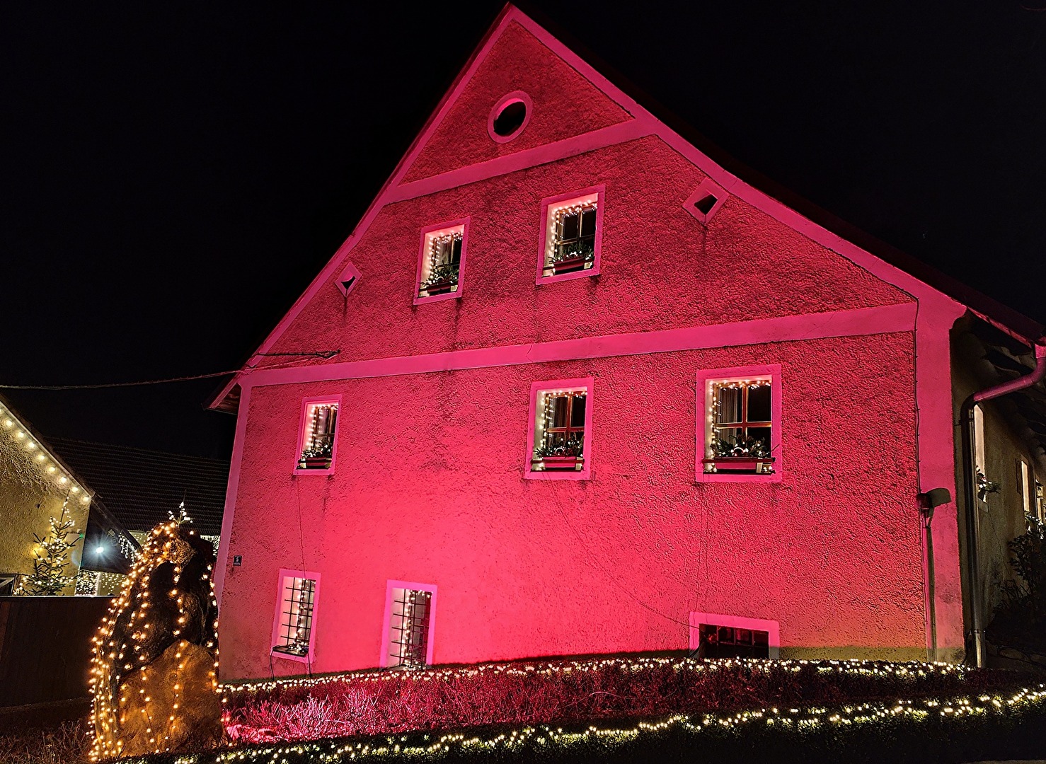 Lichterzauber auf Schloß Guteneck