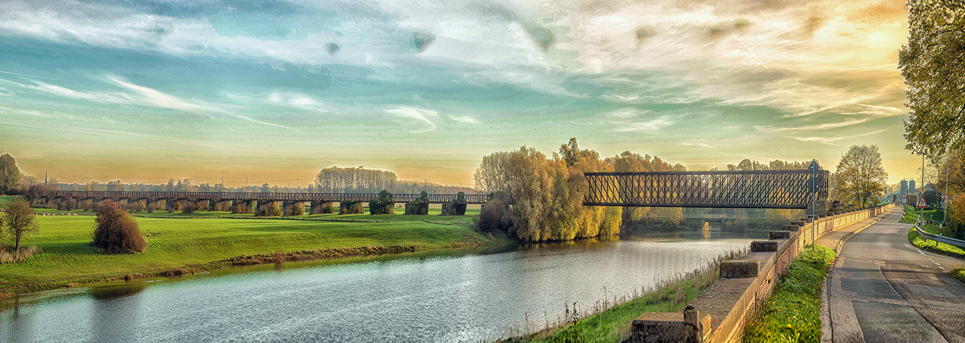 Alte Eisenbahnbrücke Griethausen II