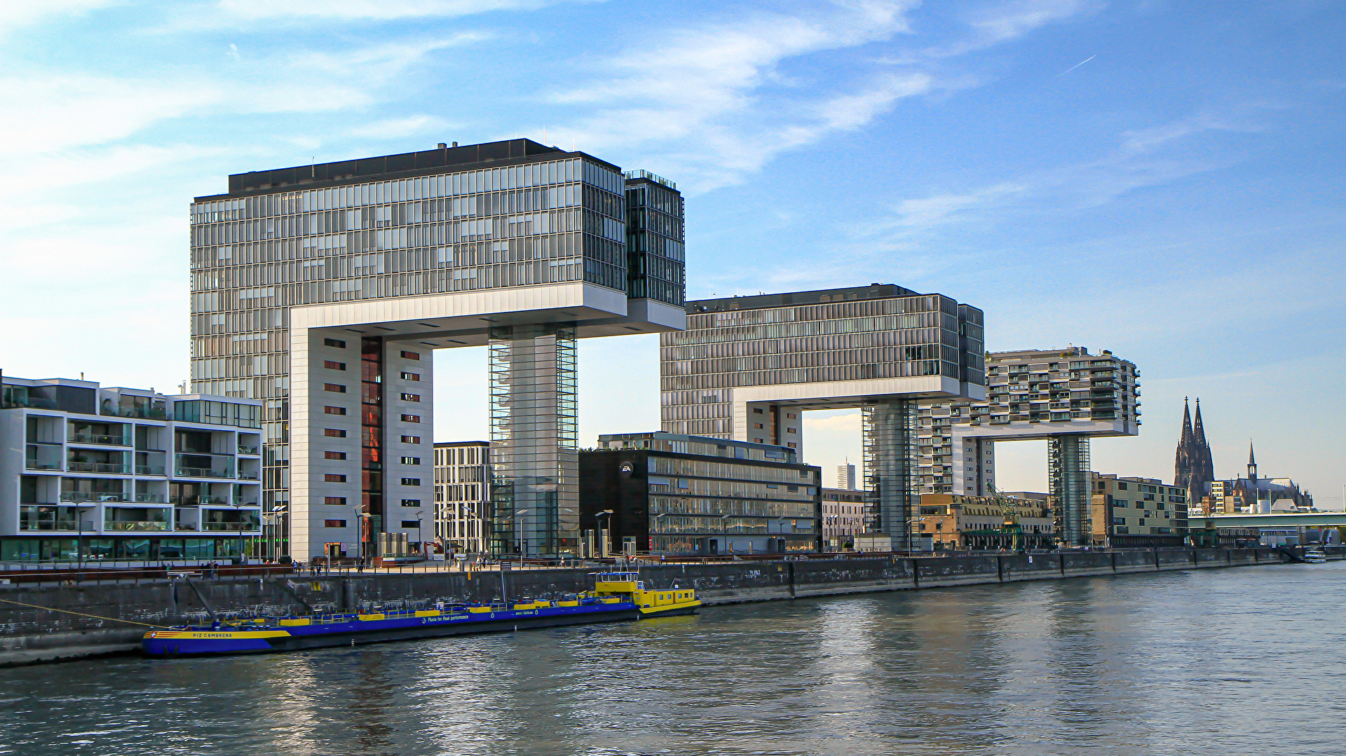 Kranhäuser im Rheinauhafen