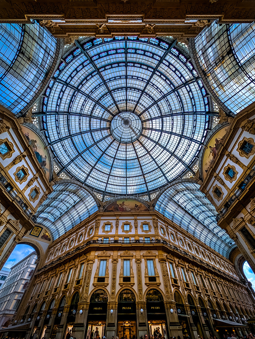 Einkaufspassage in Mailand