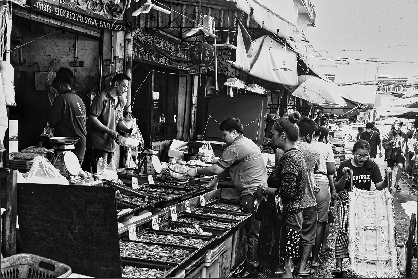 Auf dem Markt in Khon Kaen