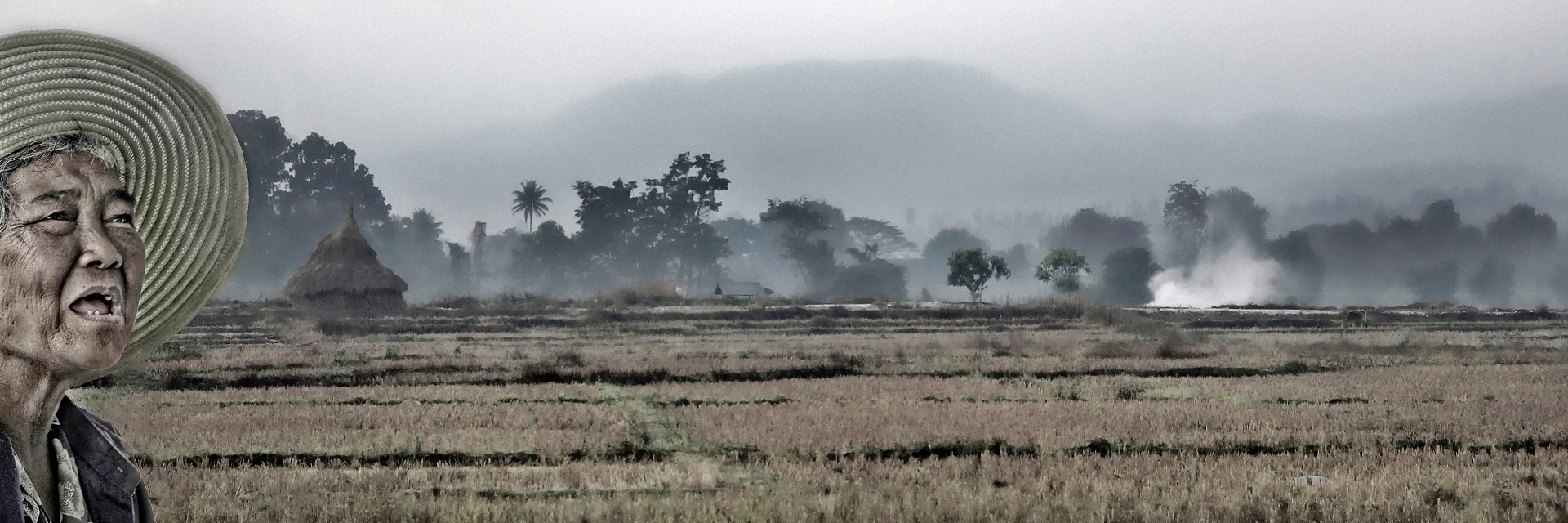 Früh morgens in Norden Thailands