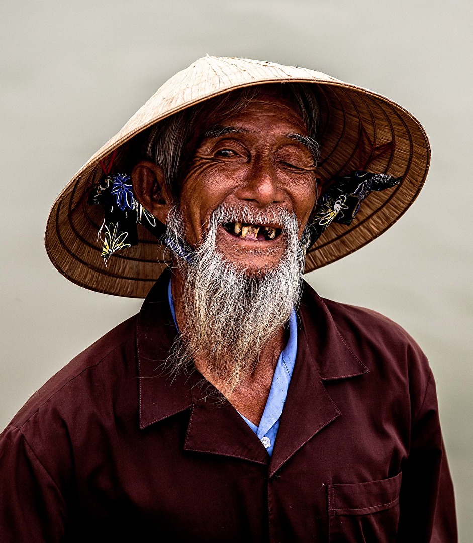 Vietnamesischer Fischer