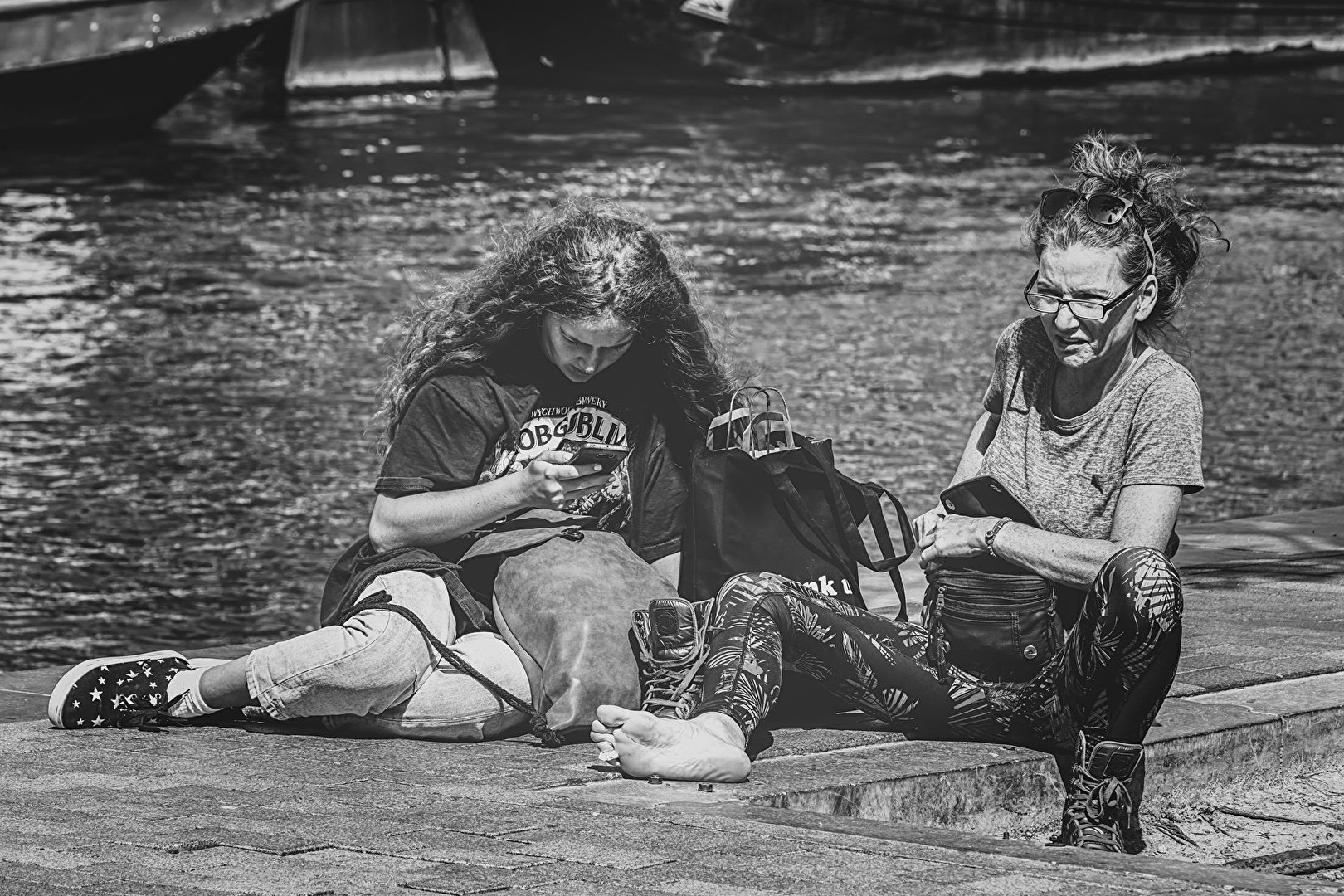 In den Straßen von Amsterdam