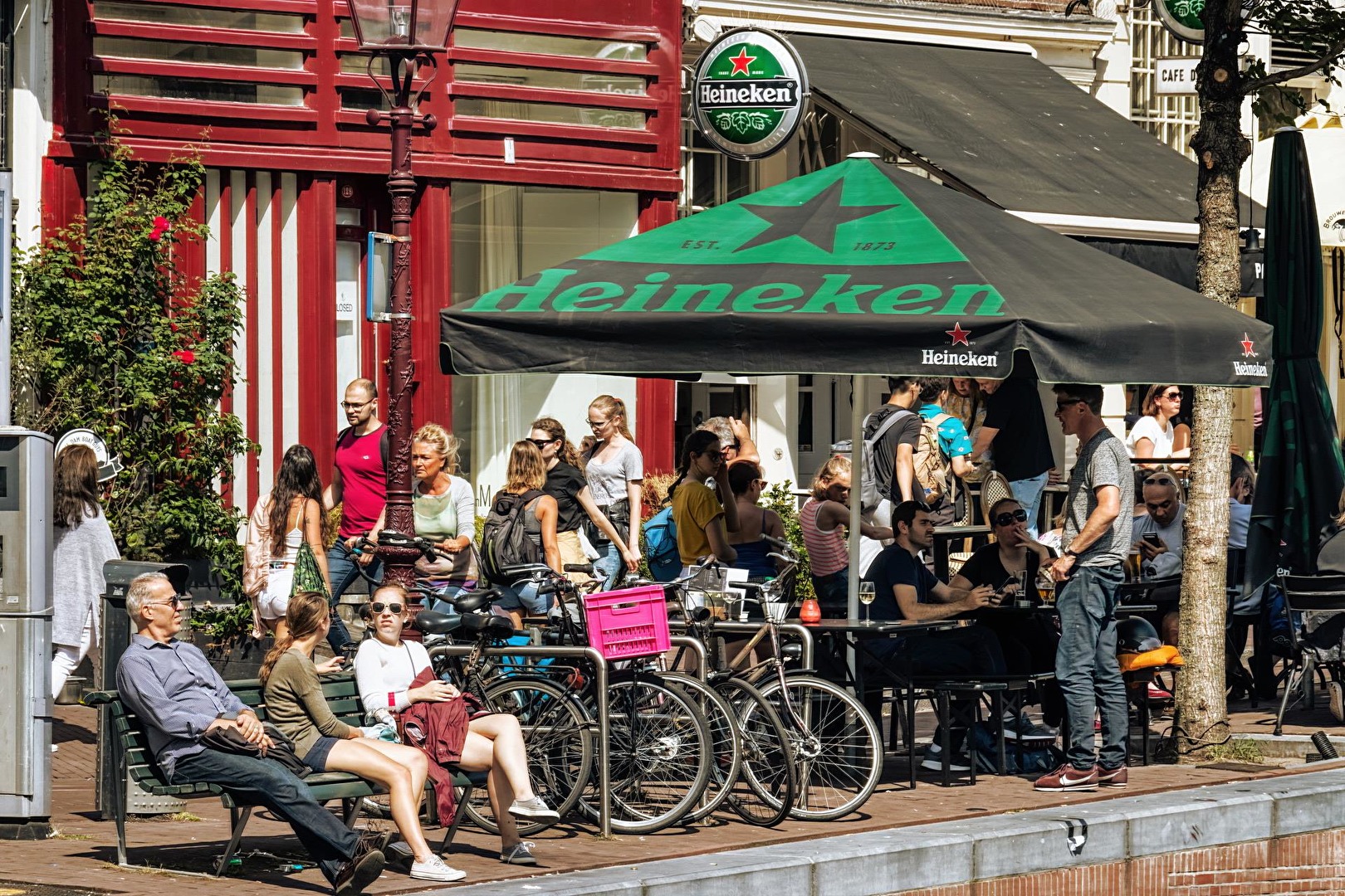 In den Straßen von Amsterdam