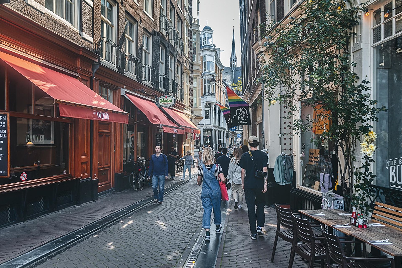 In den Straßen von Amsterdam