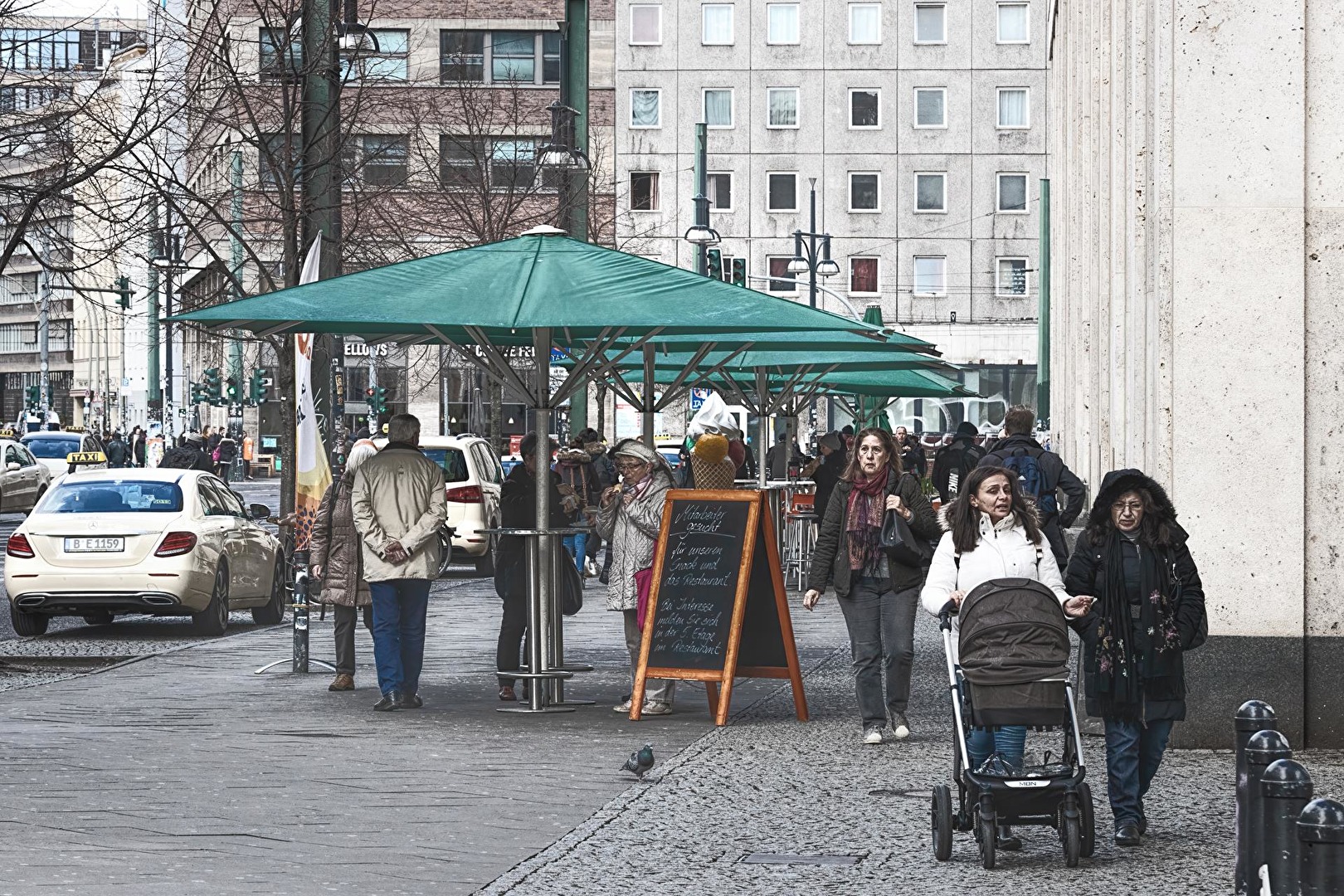 In den Straßen von Berlin