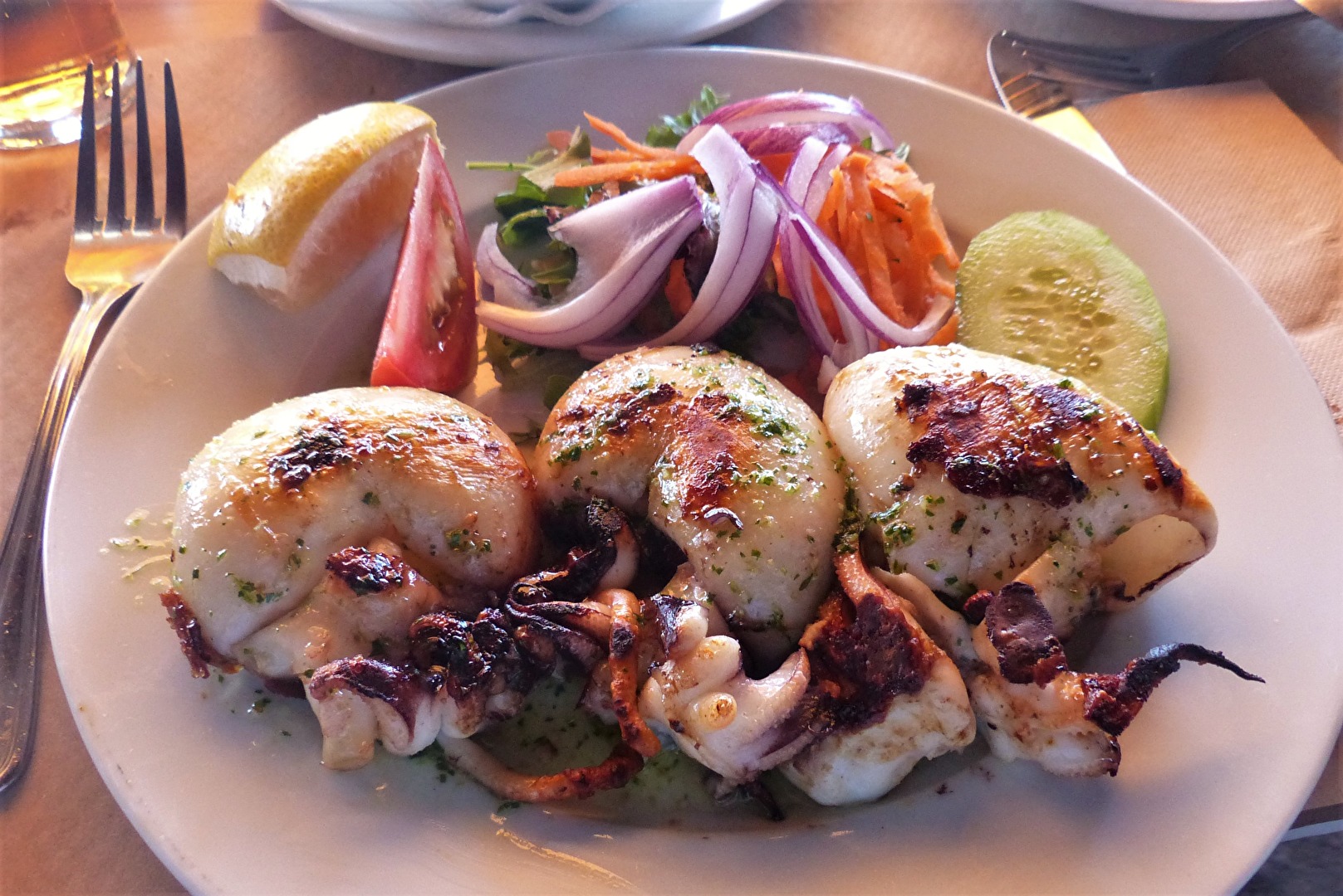 Calamares auf dem Teller